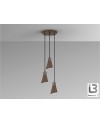 I3-BERA- LAMPARA 3L -MARRON